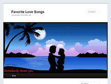 Tablet Screenshot of favorite-love-songs.com